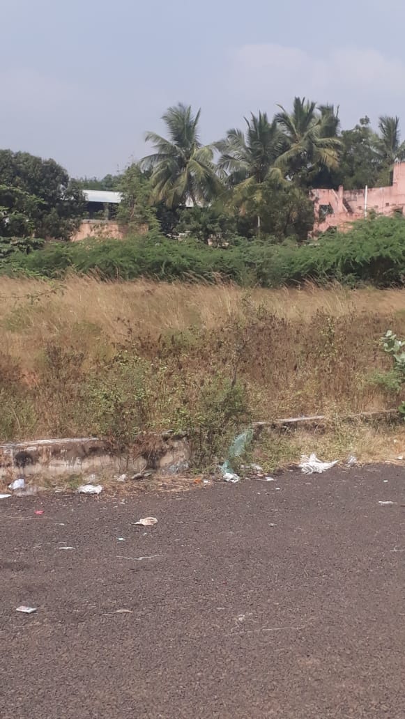Plot for sale next to sastra collage.