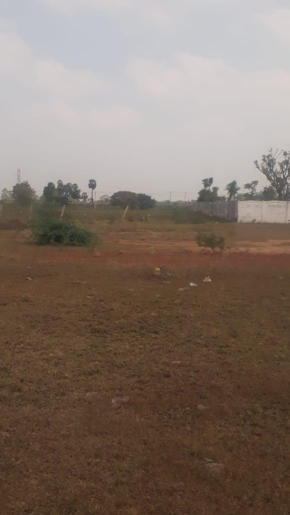 Plot for sale next to sastra collage.